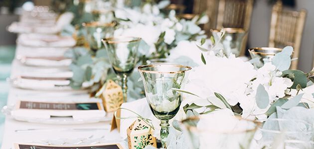 Nappe de table anti-tache pour mariage - la nappe parfaite pour votre  journée spéciale