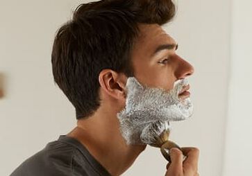 routine rasage homme