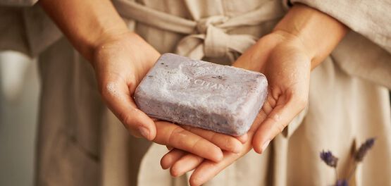 savon exfoliation