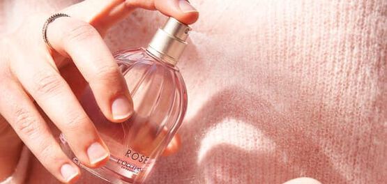 le flacon de parfum