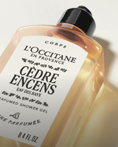 Gel douche C&egrave;dre Encens