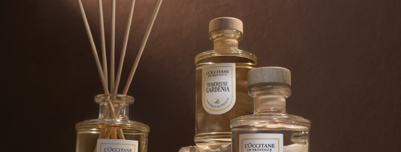 Parfum d&rsquo;ambiance et lumi&egrave;re douce