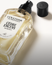 Eau de toilette C&egrave;dre Encens