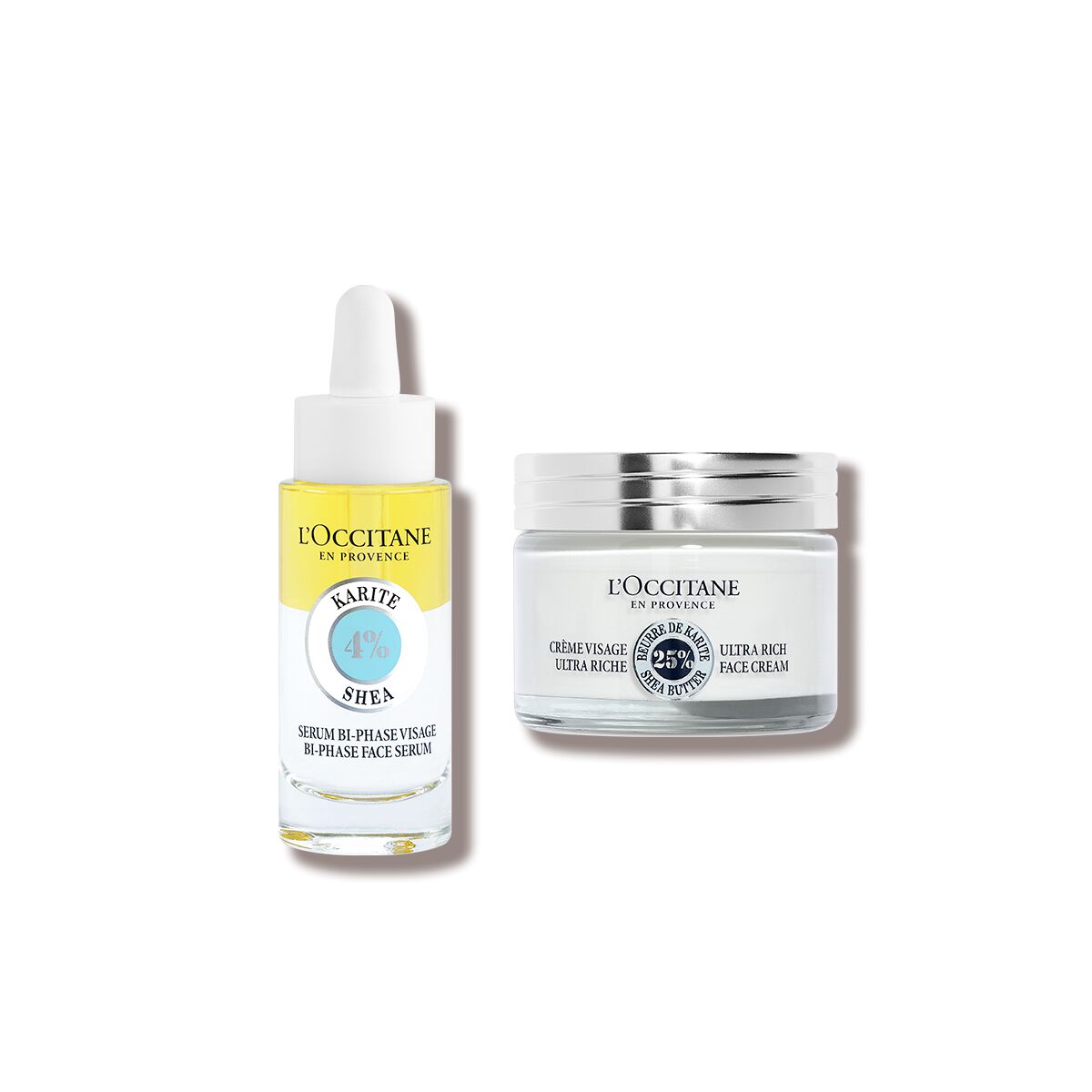 Duo Sérum & Crème Visage Karité - L'Occitane en Provence