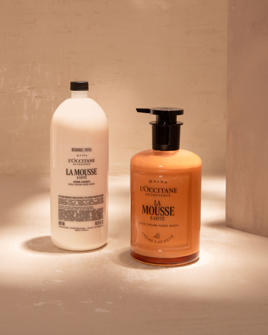 Affichage de l&rsquo;image 8/8 du produit Mousse Cr&egrave;me Lavante Mains Karit&eacute;, , RECT