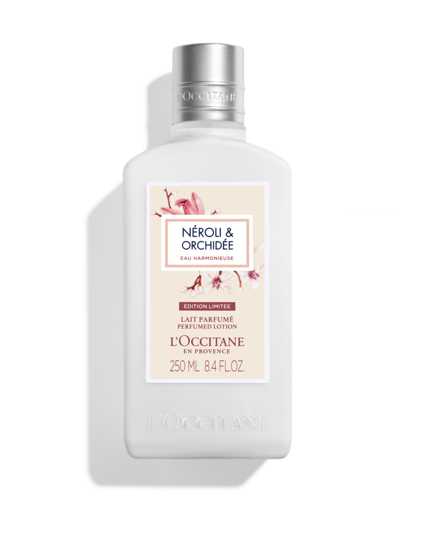 Lait Parfum&eacute; N&eacute;roli & Orchid&eacute;e Eau Harmonieuse 250 ml | L&rsquo;Occitane en Provence