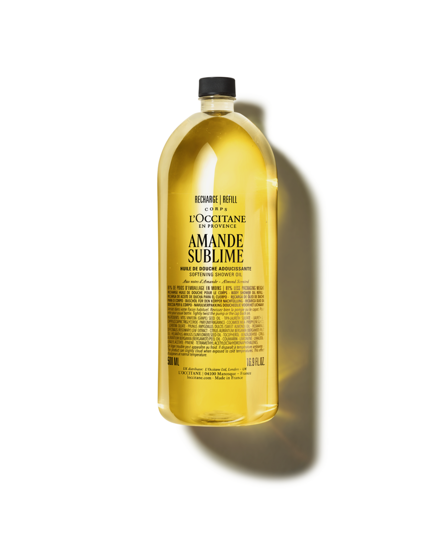 Recharge Huile de Douche Amande 500 ml | L&rsquo;Occitane en Provence