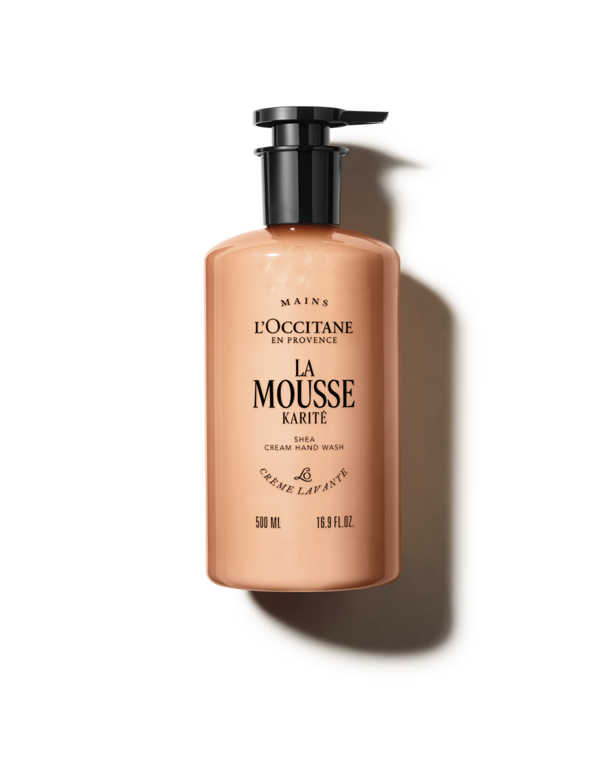 Mousse Cr&egrave;me Lavante Mains Karit&eacute; 500 ml | L&rsquo;Occitane en Provence