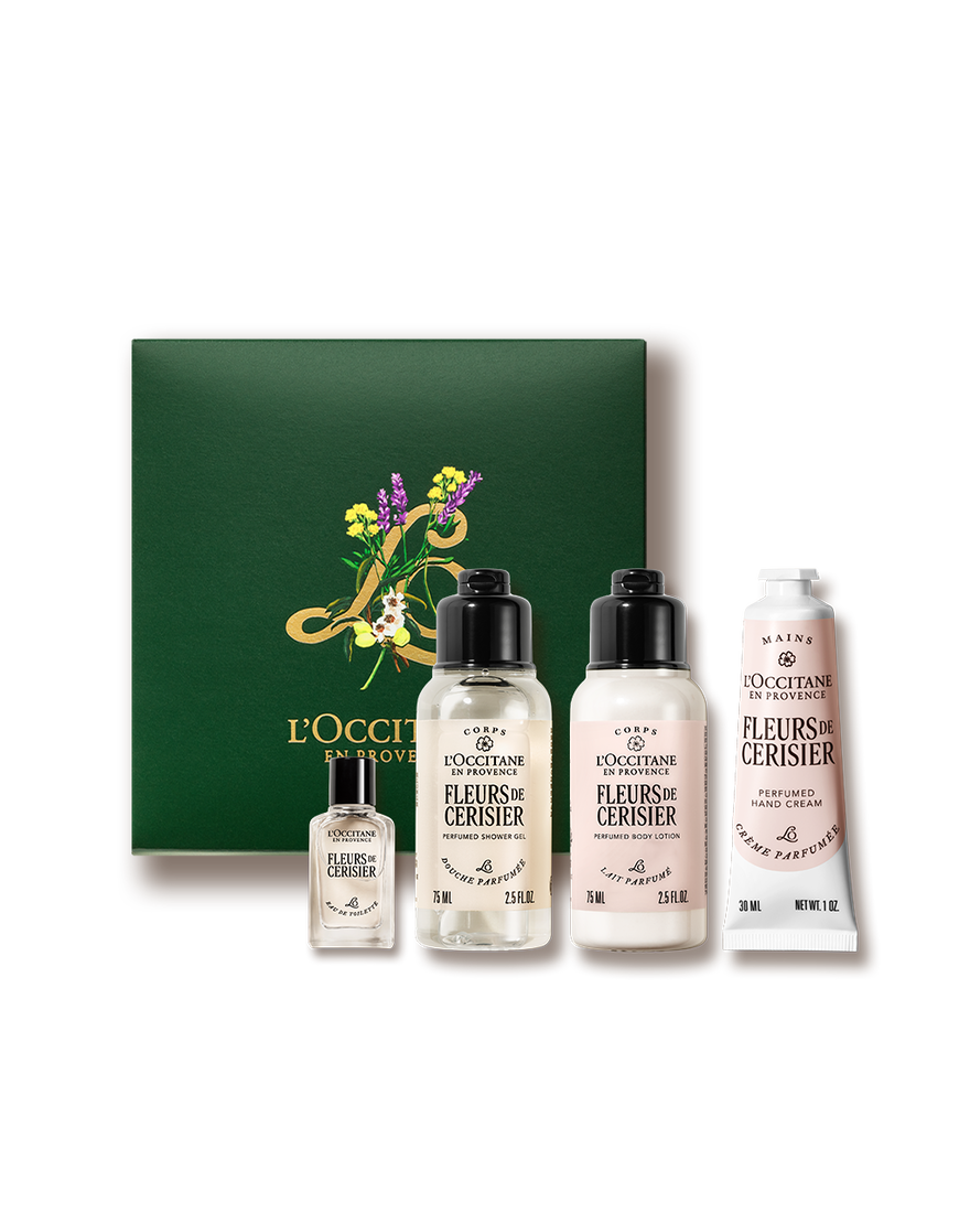 Affichage de l&rsquo;image 1/1 du produit Coffret Cadeau Routine Fleurs de Cerisier, , RECT