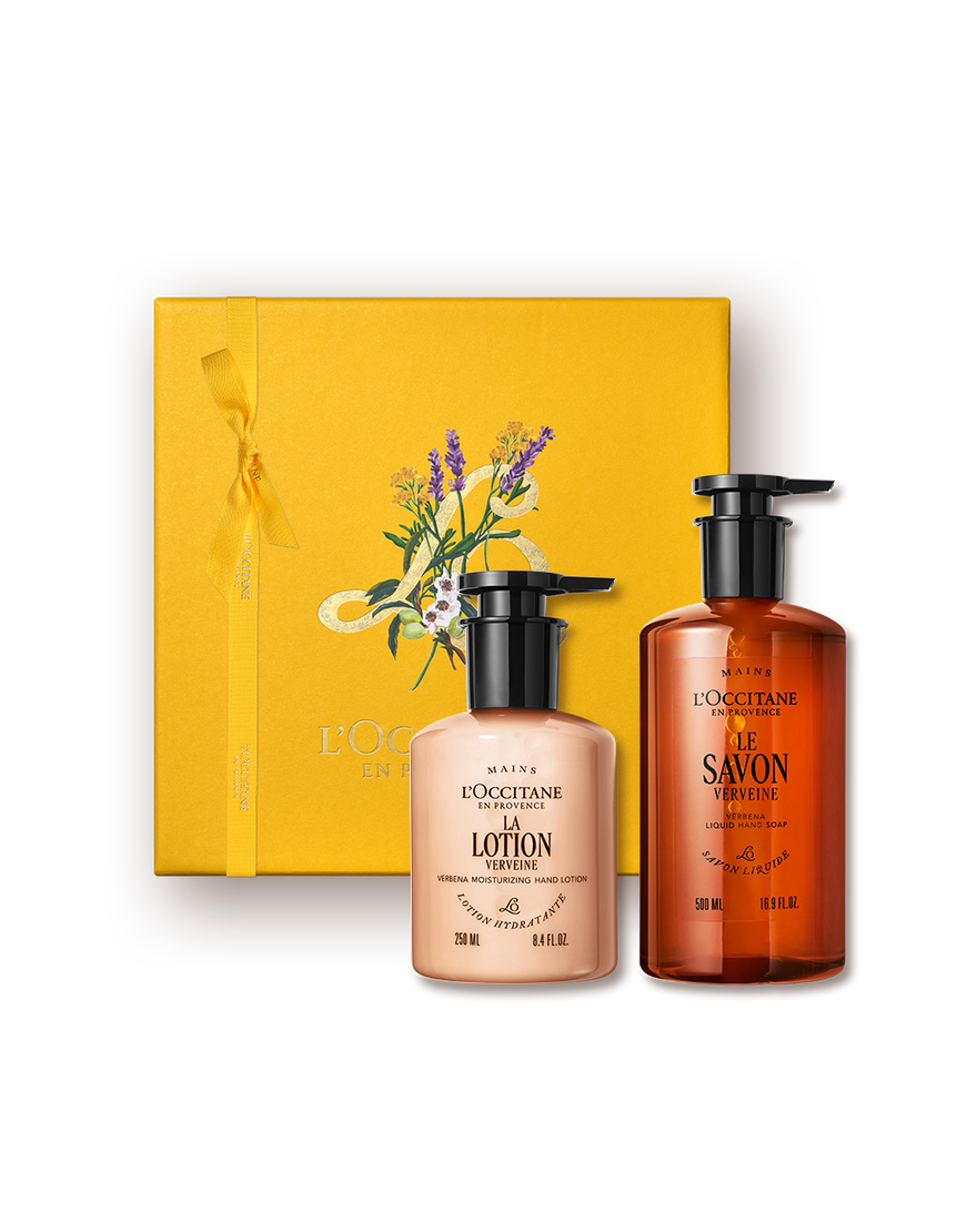Affichage de l&rsquo;image 1/2 du produit Coffret Cadeau Corps & Mains Verveine, , RECT