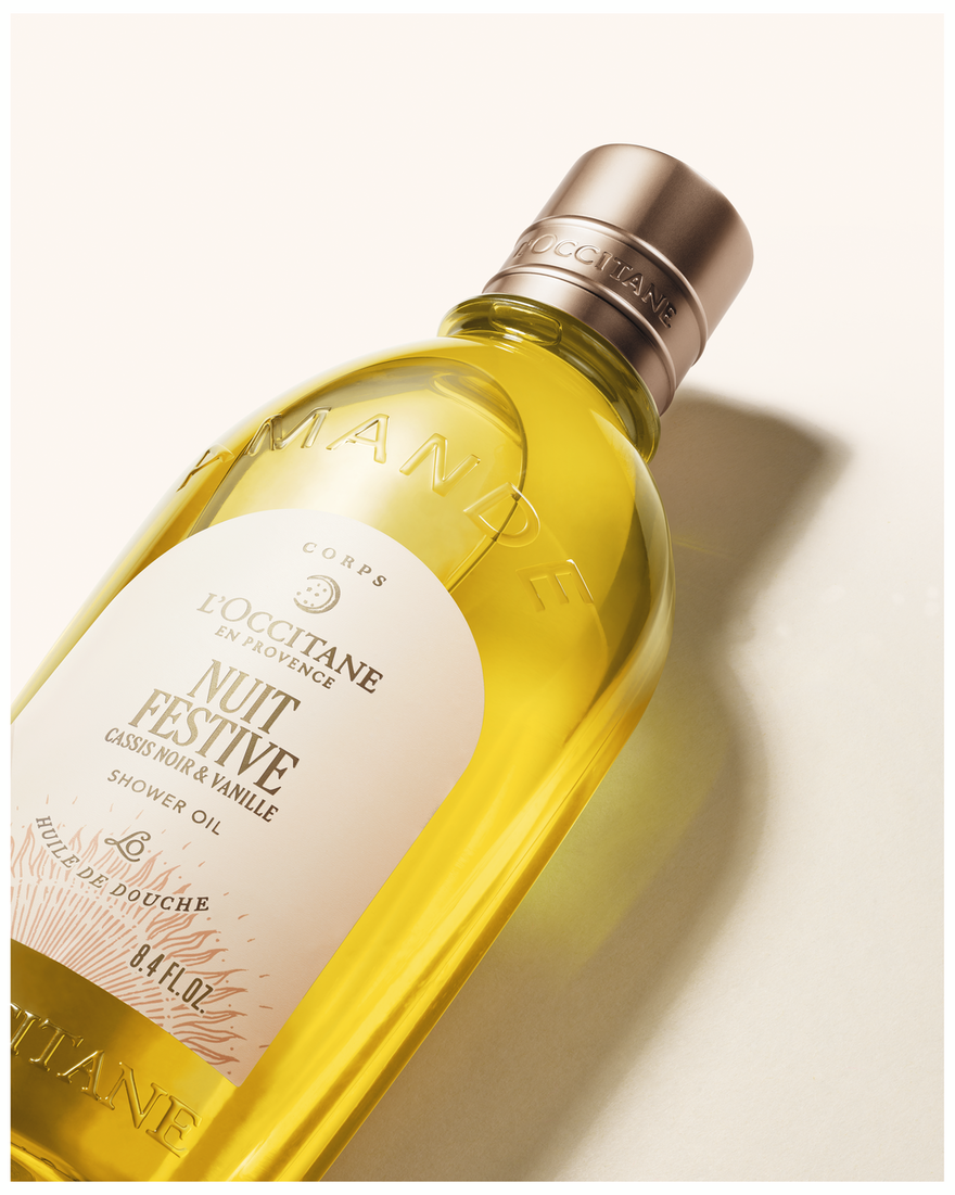 Affichage de l&rsquo;image 2/3 du produit Huile de Douche Nuit Festive, , RECT