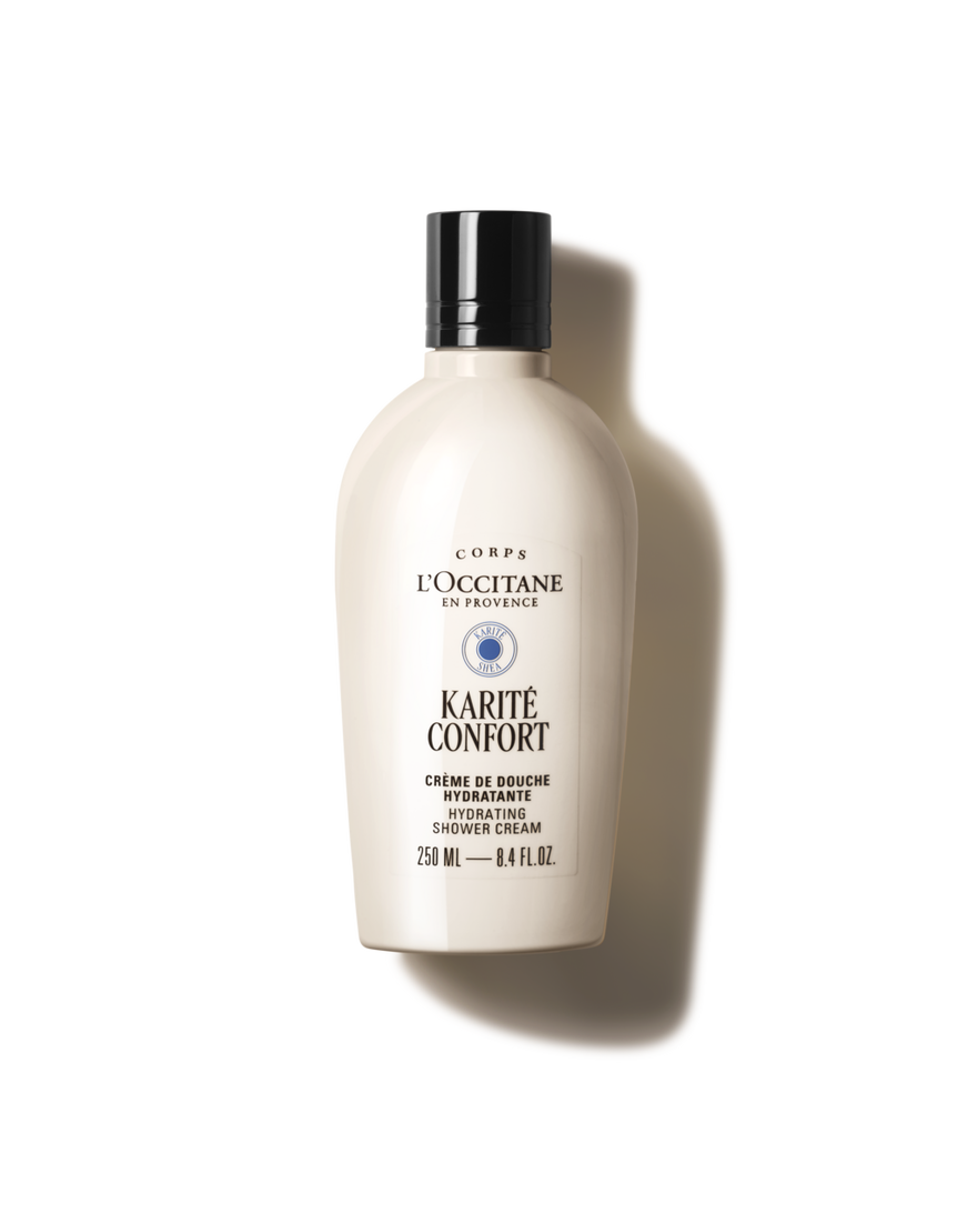 Affichage de l&rsquo;image 1/4 du produit Cr&egrave;me de Douche Hydratante Karit&eacute;, , RECT