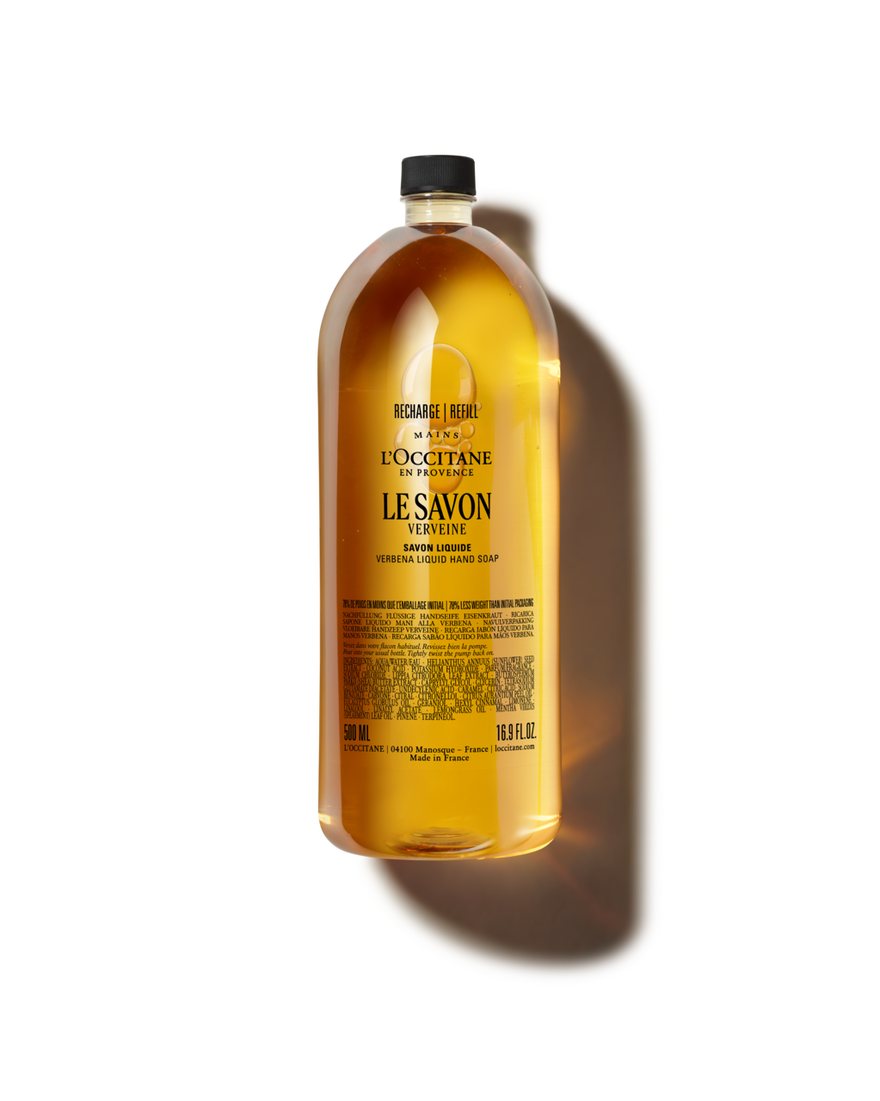 Affichage de l&rsquo;image 1/7 du produit Recharge Savon liquide Mains Verveine, , RECT