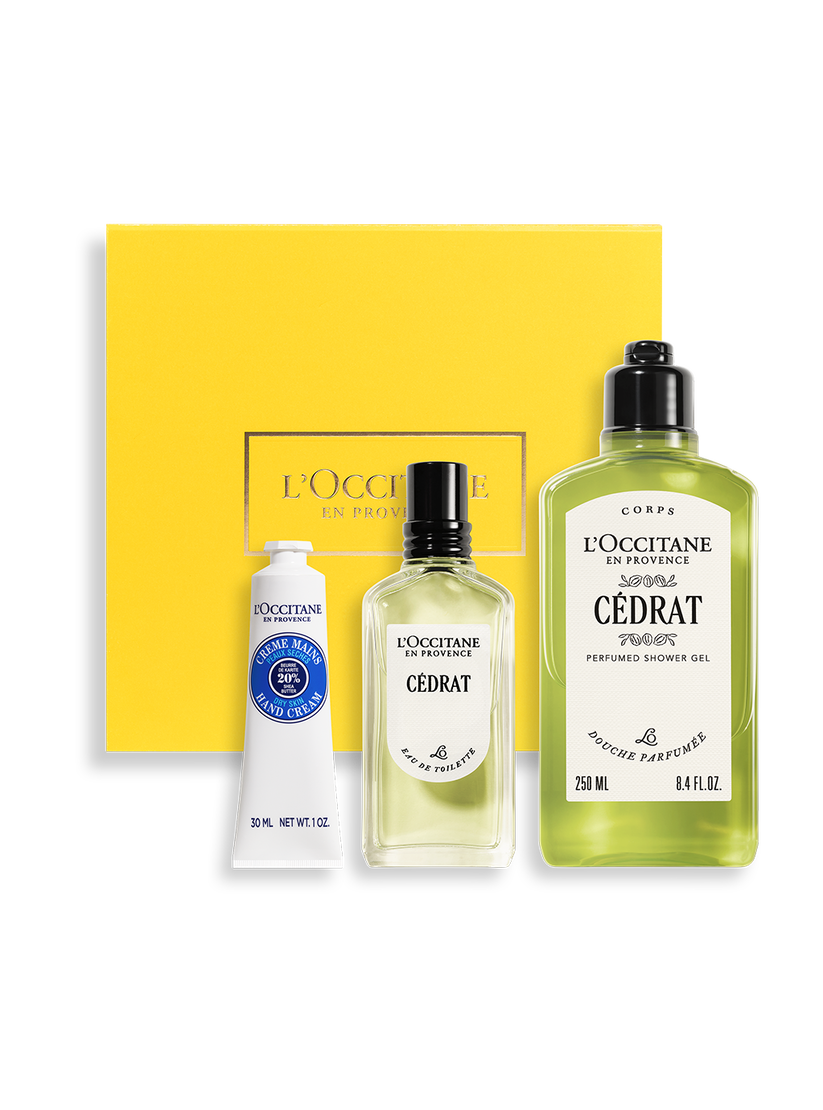 Coffret cadeau Parfum C&eacute;drat | L&rsquo;Occitane en Provence