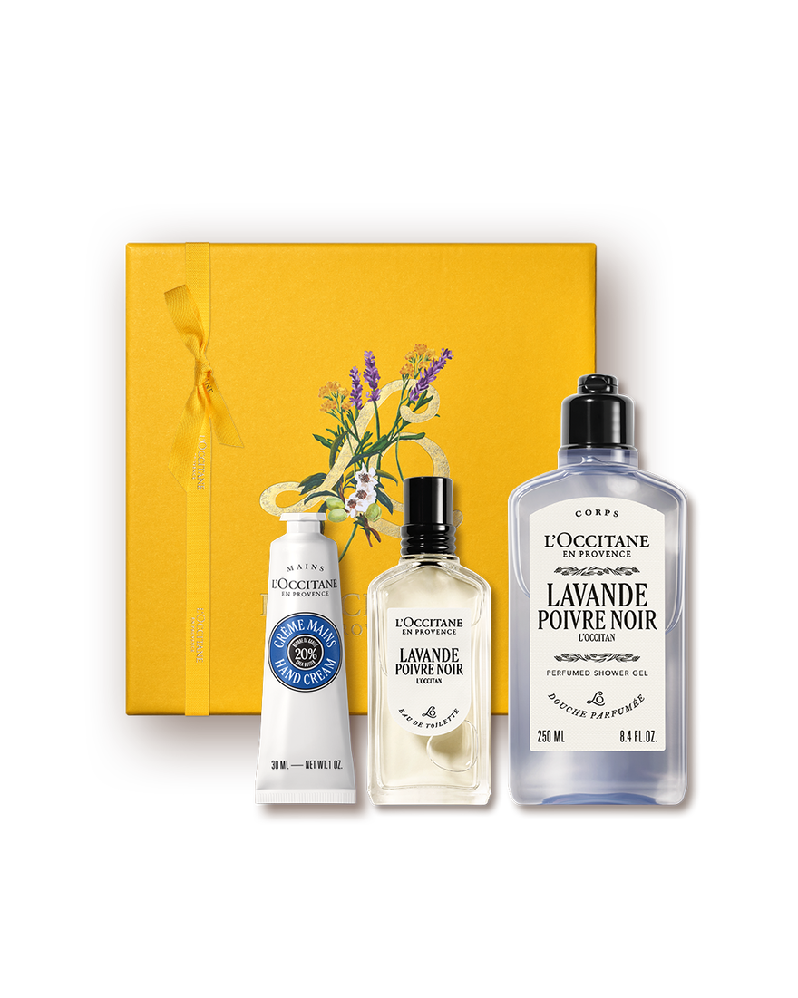 Affichage de l&rsquo;image 1/1 du produit Coffret Cadeau Parfum Lavande Poivre Noir, , RECT