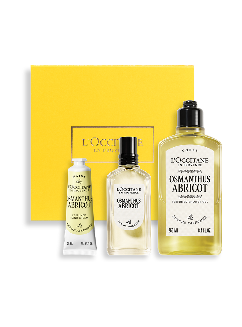 Coffret cadeau Parfum Osmanthus Abricot | L&rsquo;Occitane en Provence