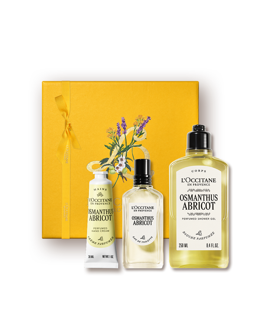 Affichage de l&rsquo;image 1/1 du produit Coffret Cadeau Parfum Osmanthus Abricot, , RECT