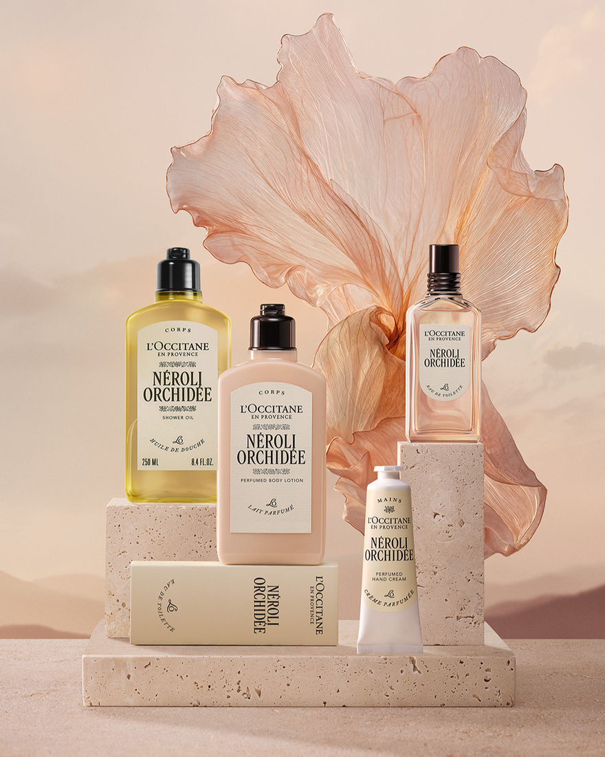 Affichage de l&rsquo;image 5/5 du produit Huile de Douche N&eacute;roli Orchid&eacute;e, , RECT
