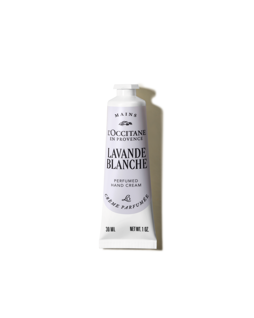 Cr&egrave;me Mains Lavande Blanche 30 ml | L&rsquo;Occitane en Provence