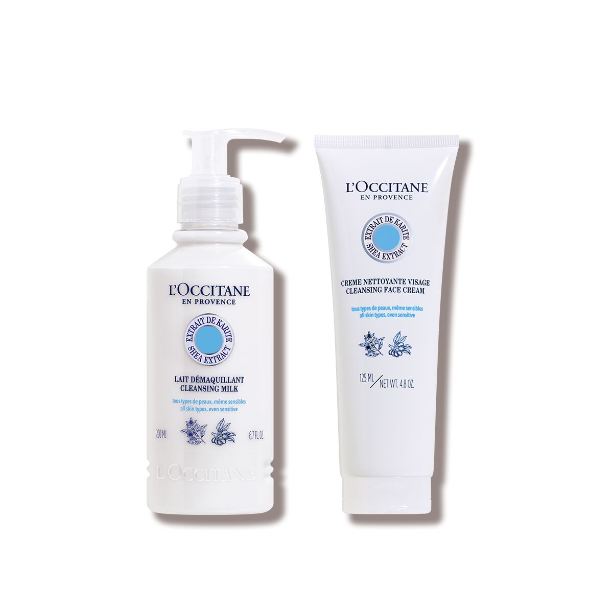 Duo Nettoyant & Démaquillant Visage Karité - L'Occitane en Provence