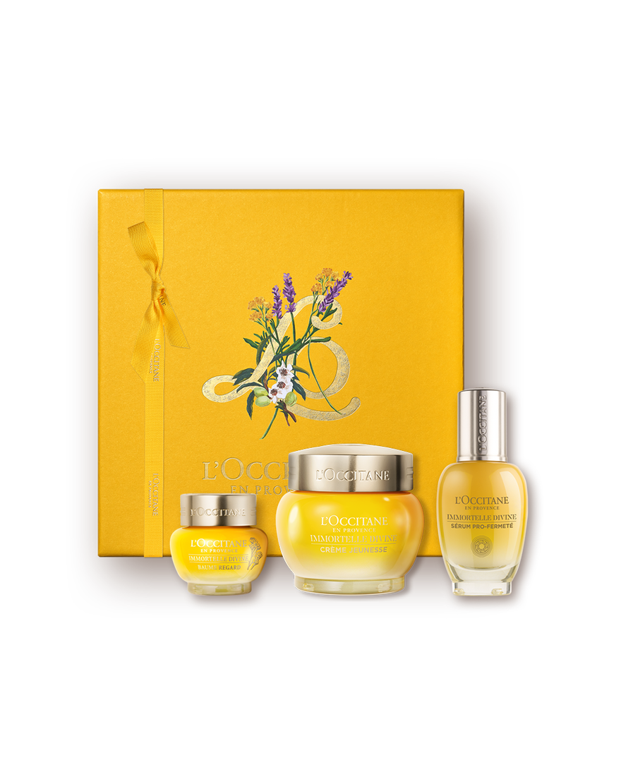 Affichage de l&rsquo;image 1/2 du produit Coffret Cadeau Visage Trio Immortelle Divine, , RECT