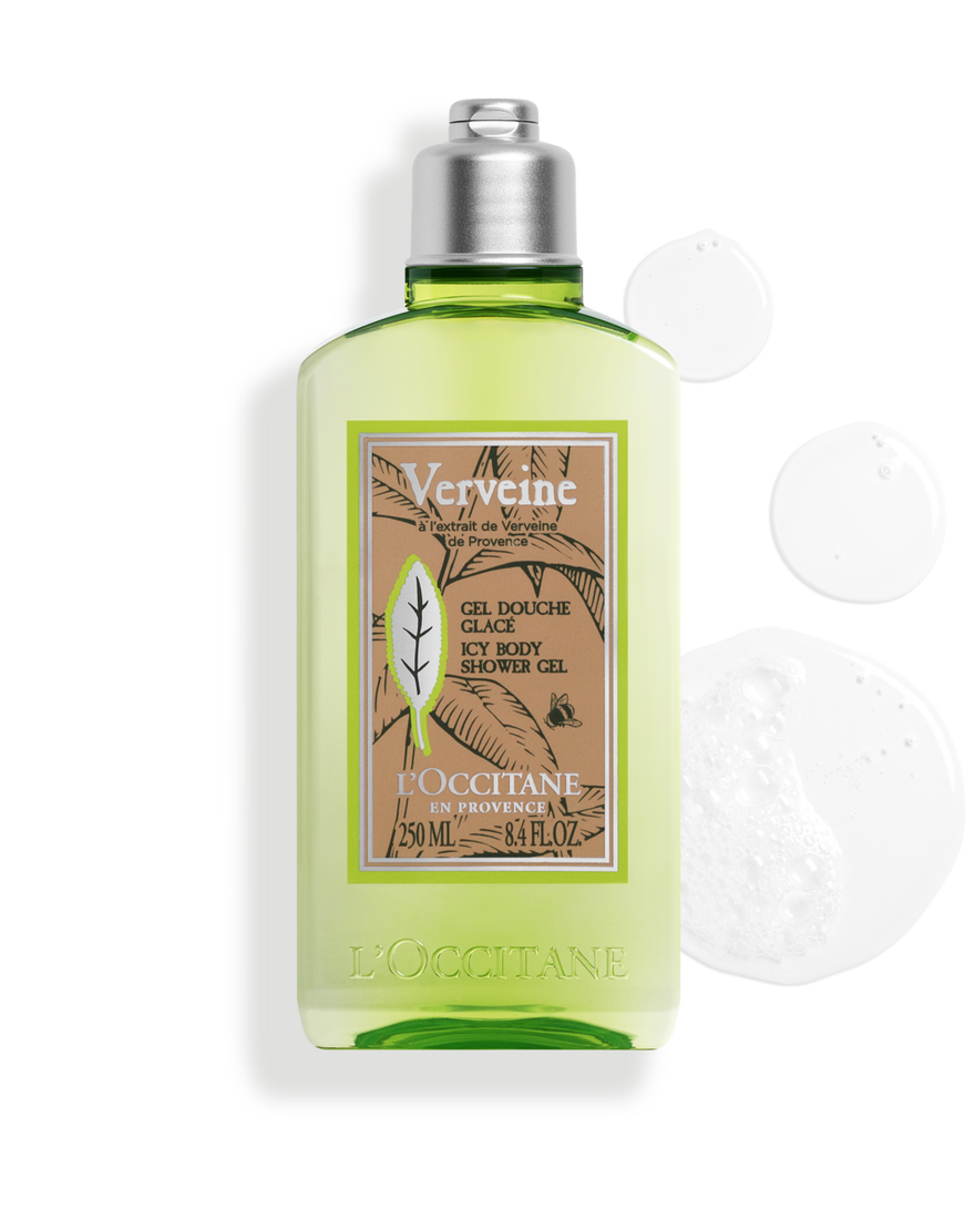 Gel douche glac&eacute; Verveine 250 ml | L&rsquo;Occitane en Provence