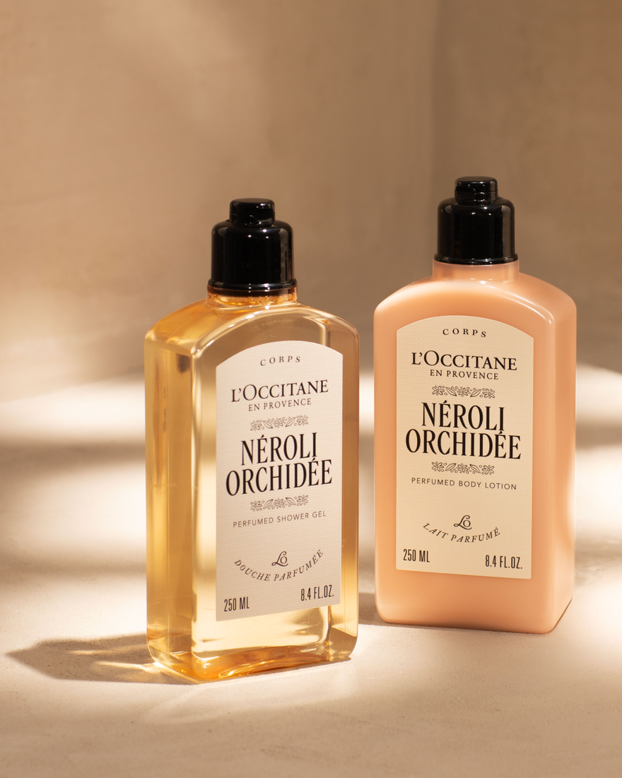 Affichage de l&rsquo;image 3/4 du produit Lait parfum&eacute; N&eacute;roli & Orchid&eacute;e, , RECT