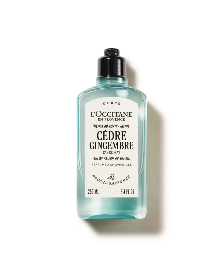 Gel Douche C&egrave;dre Gingembre (Cap C&eacute;drat) 250 ml | L&rsquo;Occitane en Provence