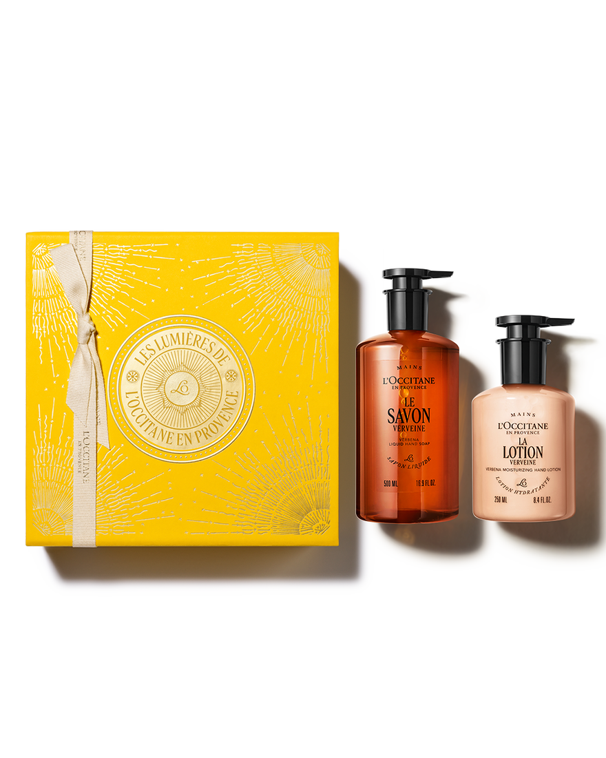 Affichage de l&rsquo;image 1/3 du produit Coffret Mains & Corps Karit&eacute; Verveine, , RECT