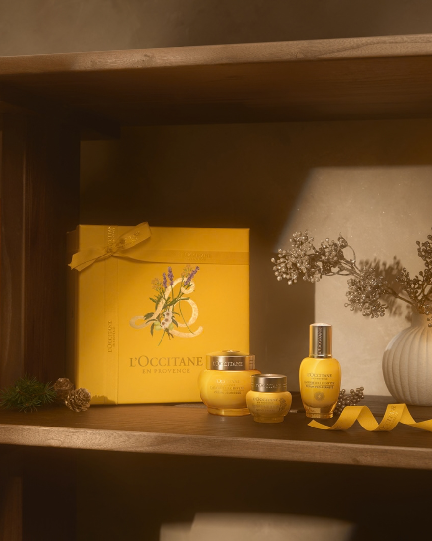 Affichage de l&rsquo;image 2/2 du produit Coffret Cadeau Visage Trio Immortelle Divine, , RECT