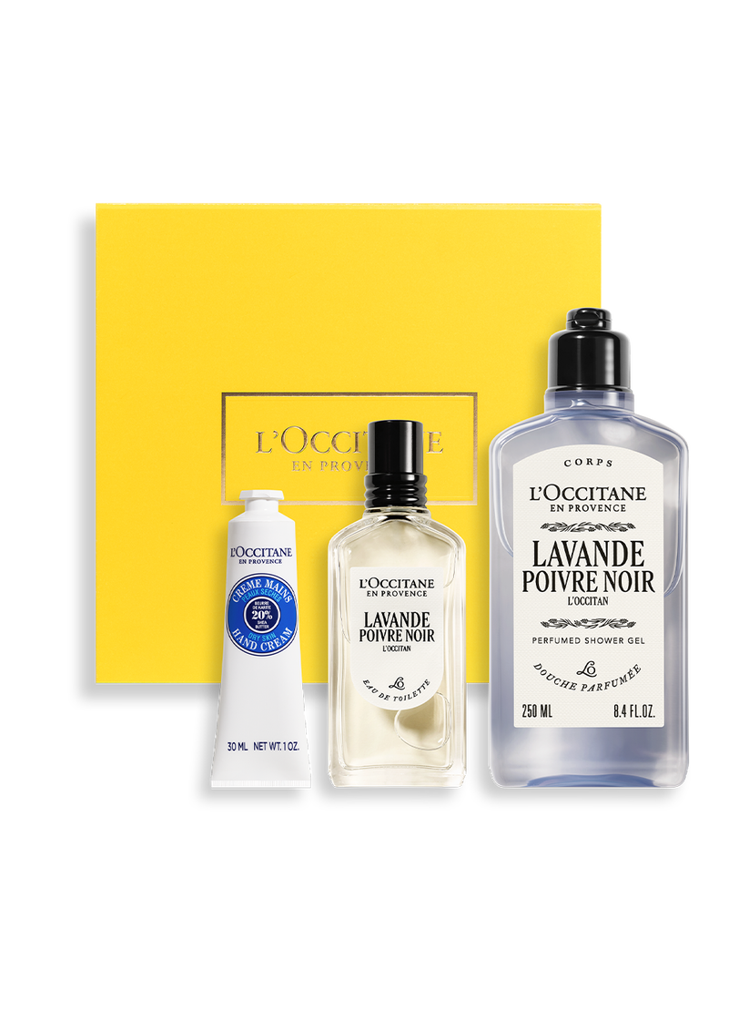 Affichage de l&rsquo;image 1/3 du produit Coffret cadeau Parfum Lavande Poivre Noir, , RECT