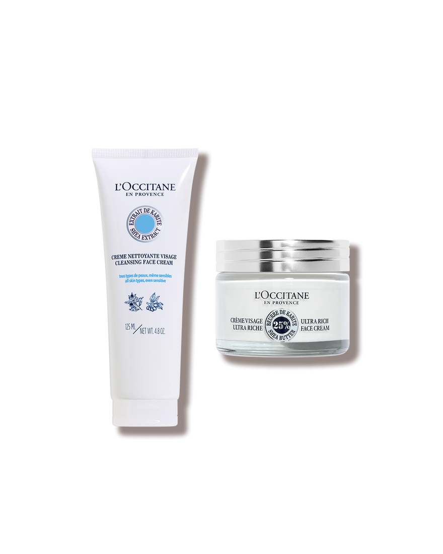 Affichage de l&rsquo;image 1/1 du produit Duo Soins Visage Karit&eacute;, , RECT