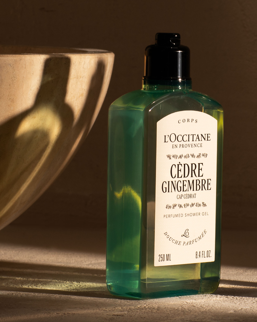 Gel Douche Homme Cèdre Gingembre 250ml | L'Occitane