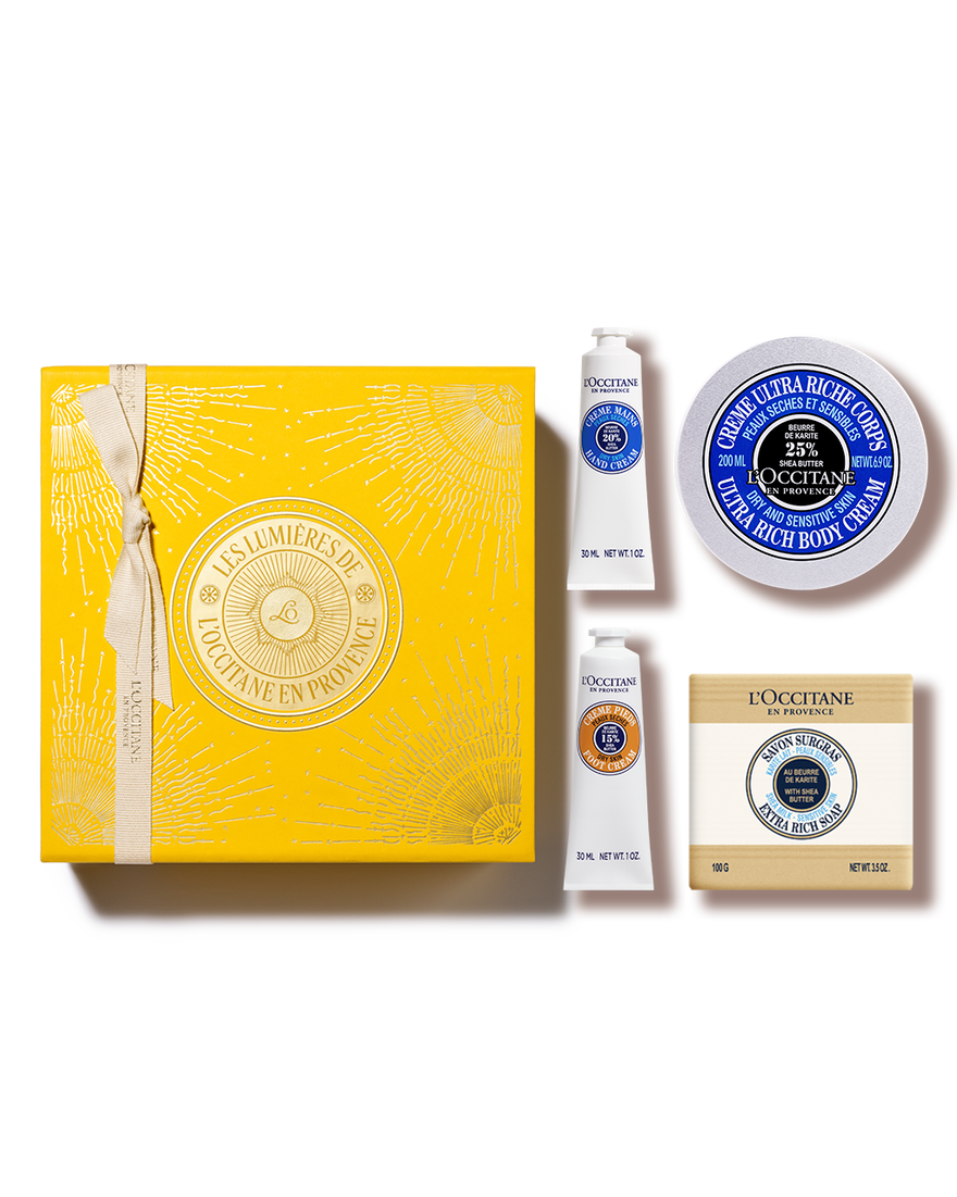 Affichage de l&rsquo;image 1/3 du produit Coffret Routine Mains & Corps Karit&eacute;, , RECT