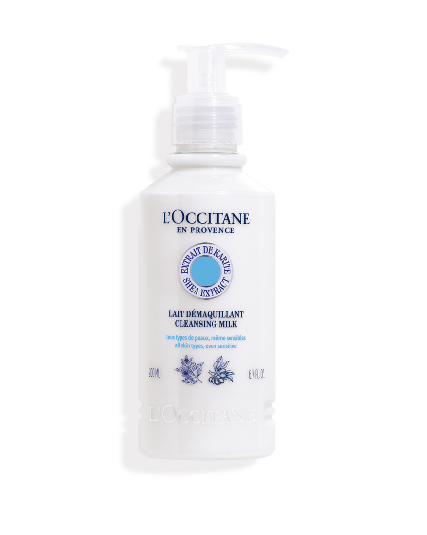 Lait D&eacute;maquillant Karit&eacute; 200 ml | L&rsquo;Occitane en Provence