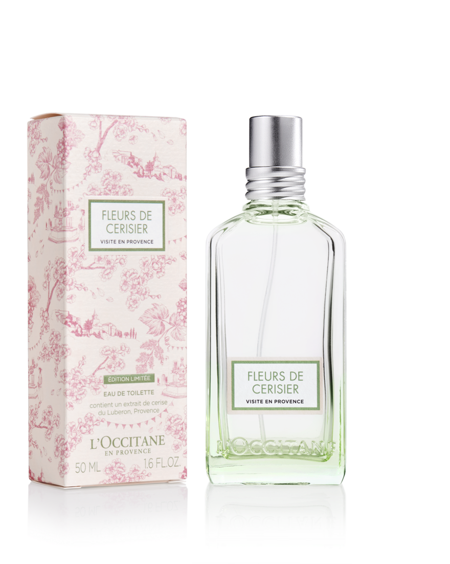 Affichage de l&rsquo;image 3/3 du produit Eau de Toilette Fleurs de Cerisier Visite en Provence, , RECT