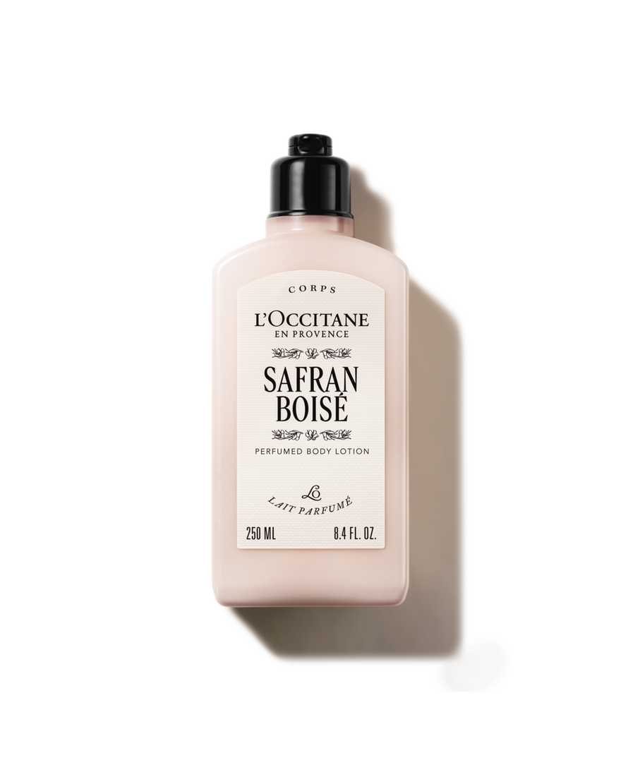 Affichage de l&rsquo;image 1/2 du produit Lait Corps Parfum&eacute; Safran Bois&eacute;, , RECT