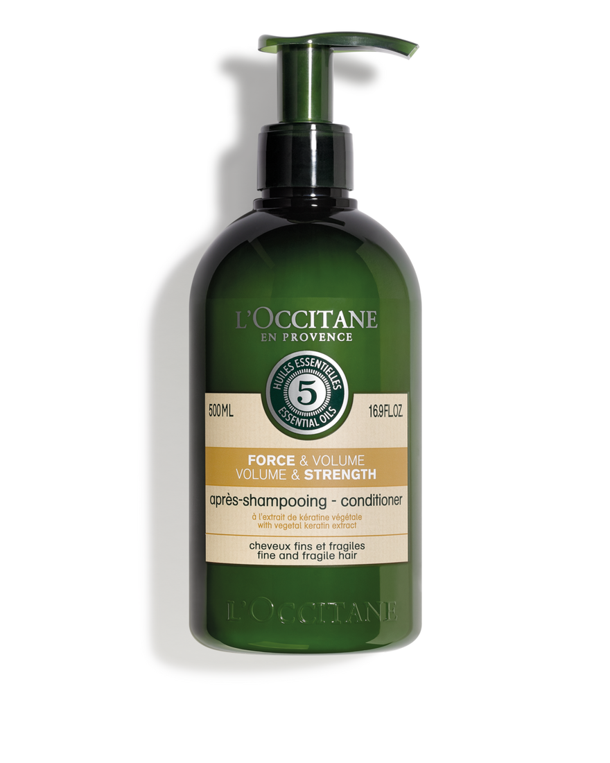 Apr&egrave;s-Shampoing Force & Volume 500 ml | L&rsquo;Occitane en Provence