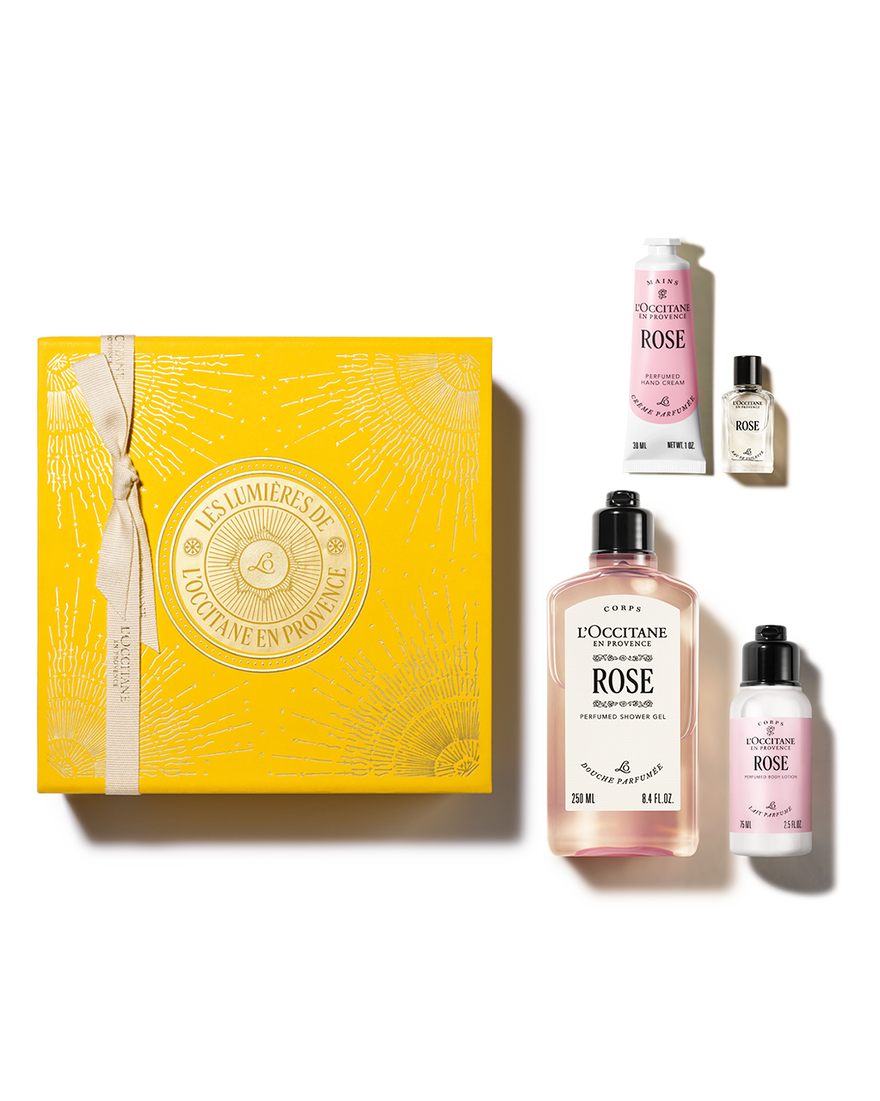 Coffret Soins Routine Rose - Élégance florale | L’Occitane | L'OCCITANE FR