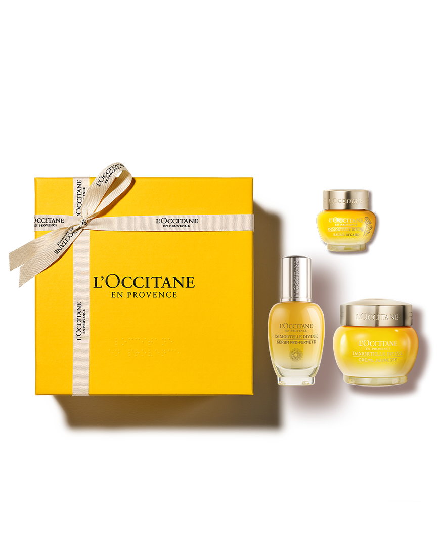 Affichage de l&rsquo;image 1/5 du produit Coffret Visage Trilogie Immortelle Divine, , RECT