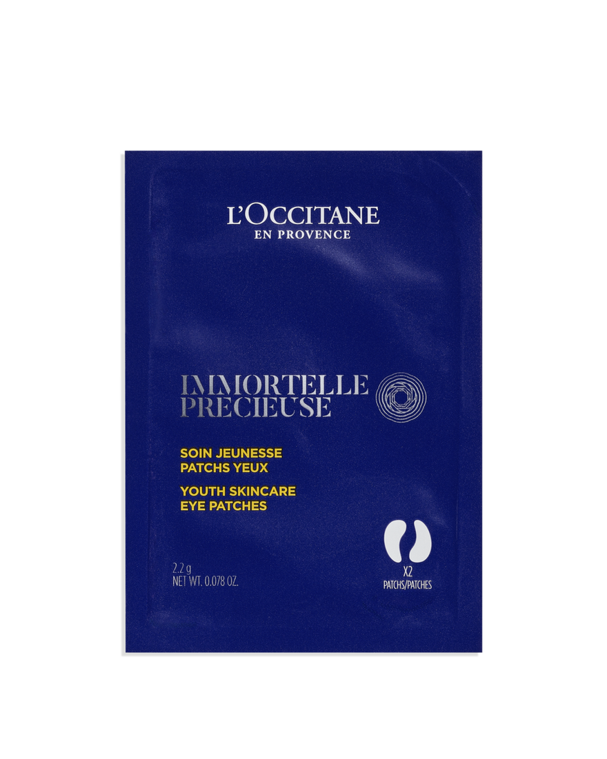 Patchs Yeux Soin Jeunesse proactif Immortelle Pr&eacute;cieuse | L&rsquo;Occitane en Provence