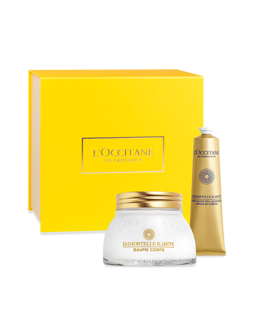 Coffret routine Immortelle Karit&eacute; | L&rsquo;Occitane en Provence