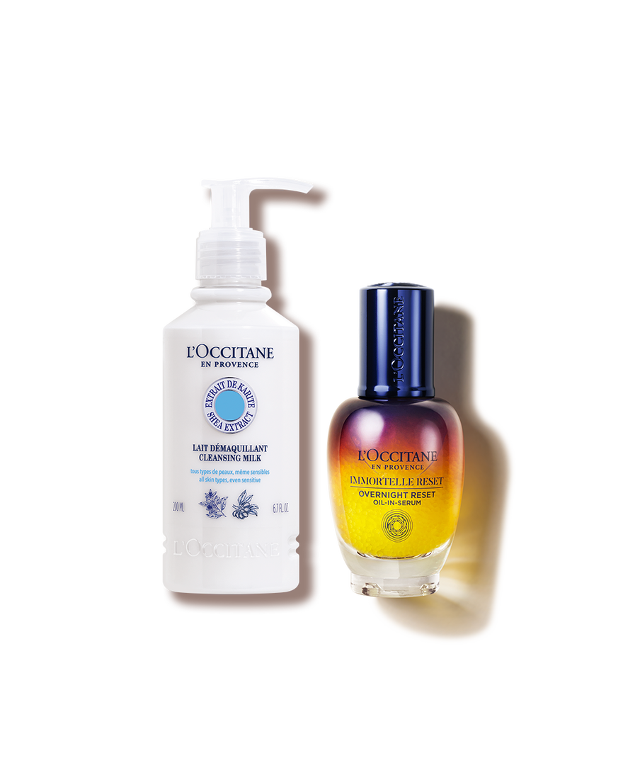 Affichage de l&rsquo;image 2/3 du produit Coffret Duo Visage Karit&eacute; & Immortelle Reset, , RECT