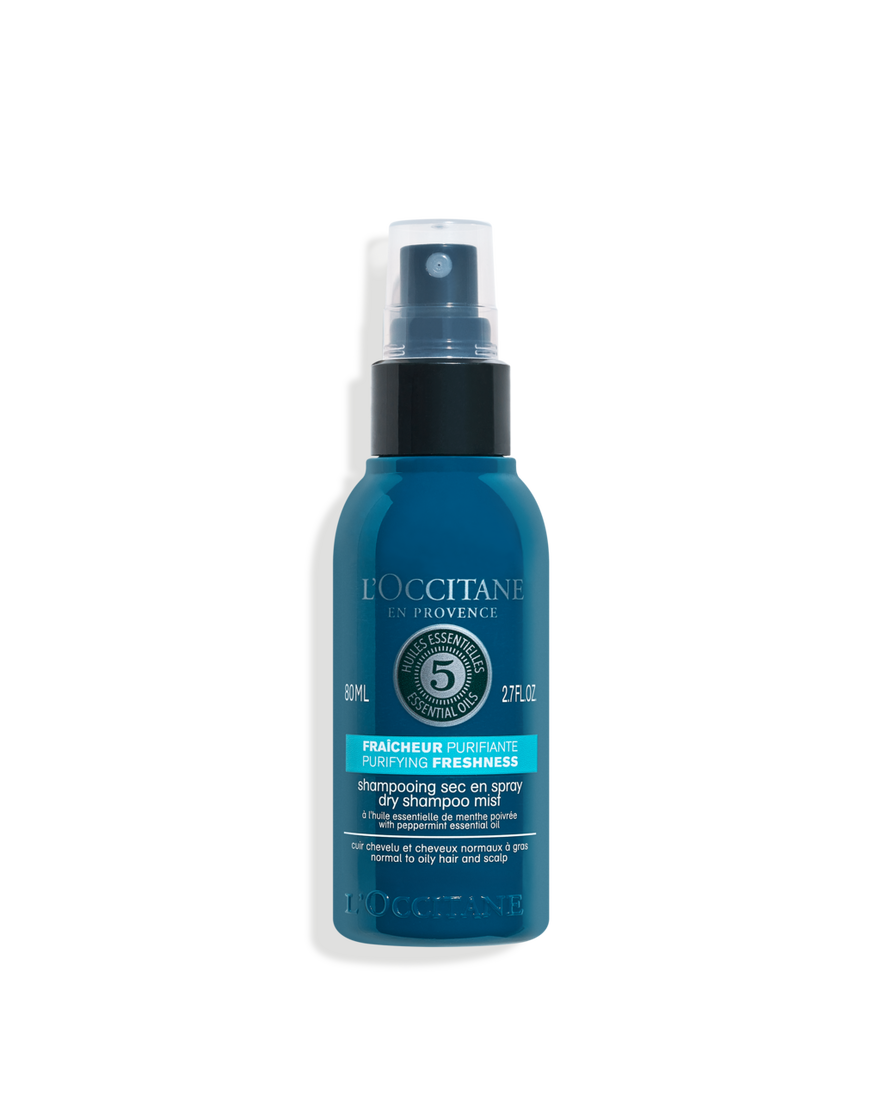 Shampoing Sec Spray Fraîcheur Purifiante | L'OCCITANE FR