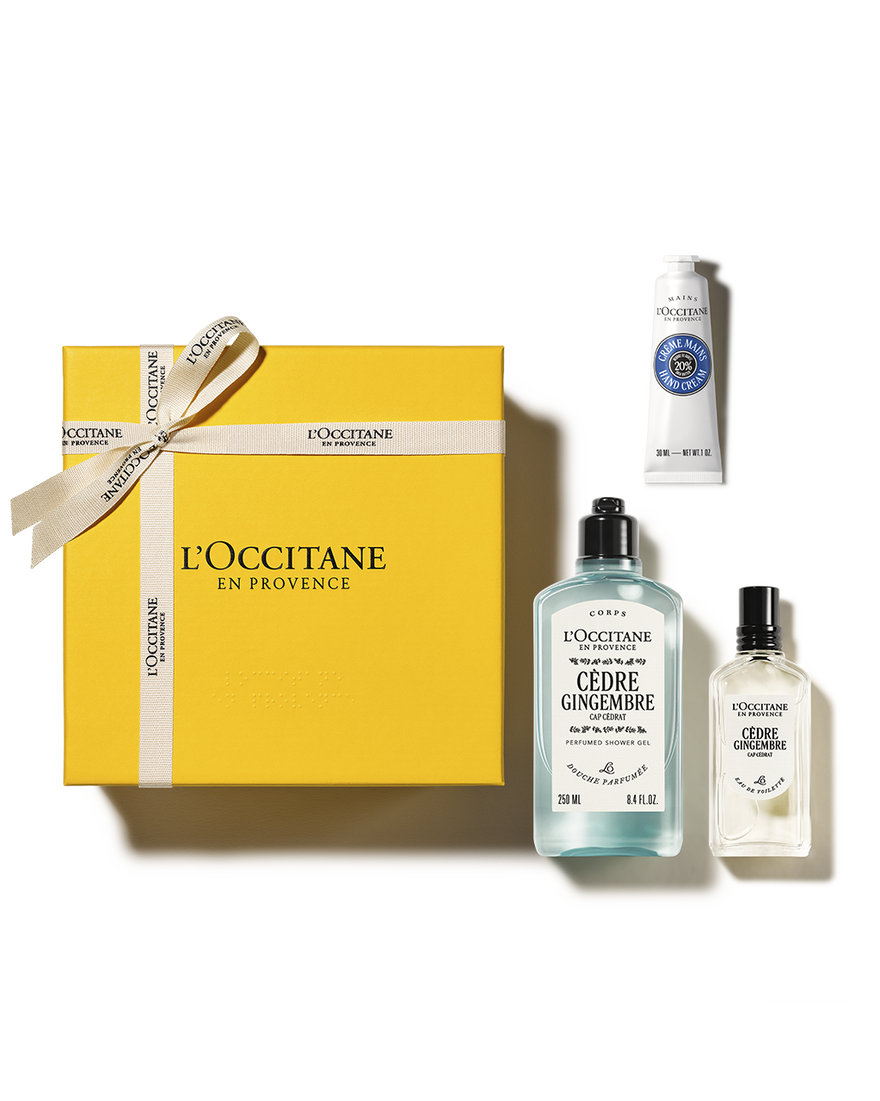 Coffret cadeau Parfum Cèdre Gingembre | L'Occitane