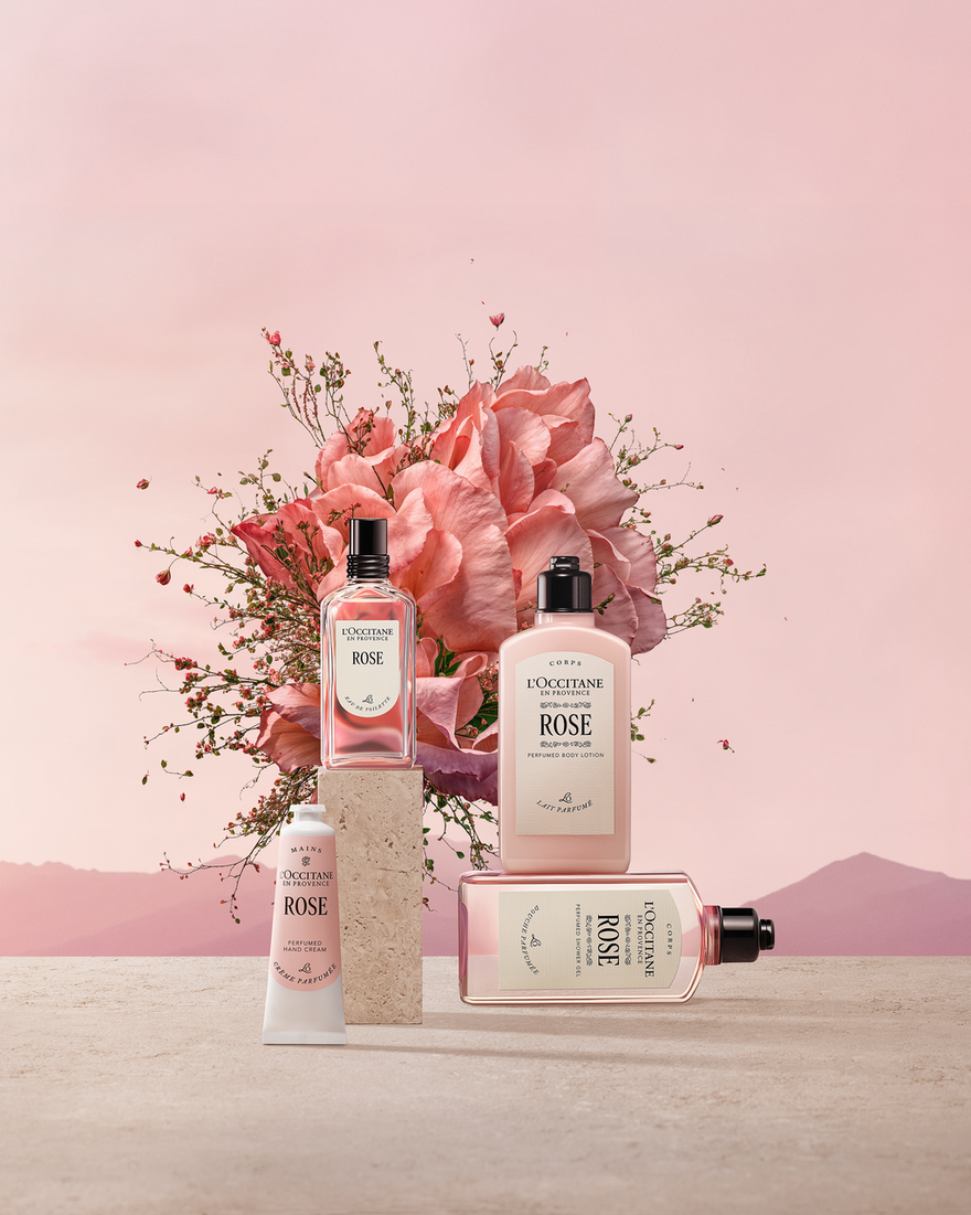 Affichage de l&rsquo;image 4/4 du produit Lait Corps parfum&eacute; Rose, , RECT