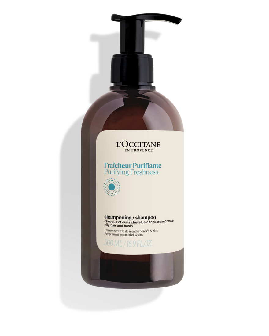 Shampooing Fra&icirc;cheur Purifiante 500 ml | L&rsquo;Occitane en Provence