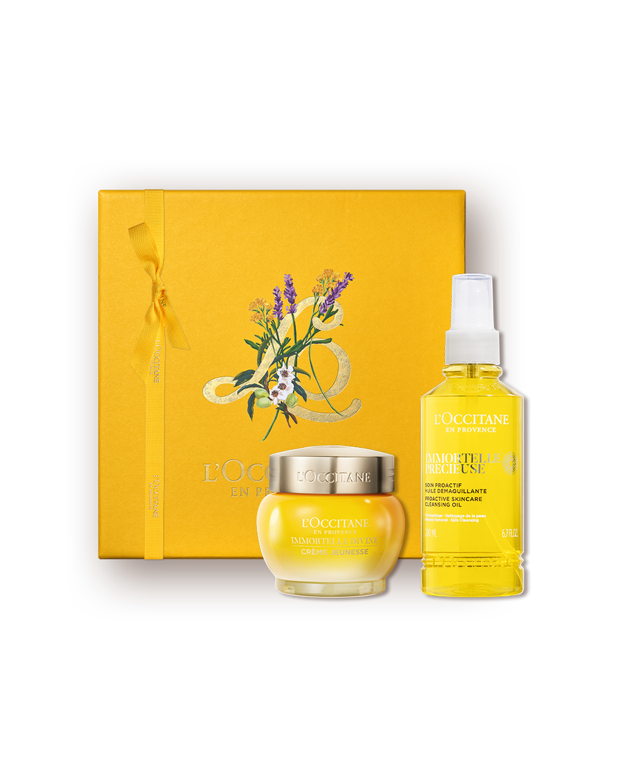 Affichage de l&rsquo;image 1/1 du produit Coffret Cadeau Visage Immortelle Divine, , RECT