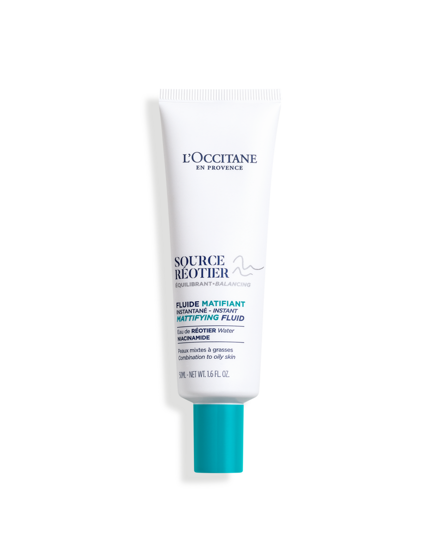 Fluide Matifiant Source R&eacute;otier 50 ml | L&rsquo;Occitane en Provence