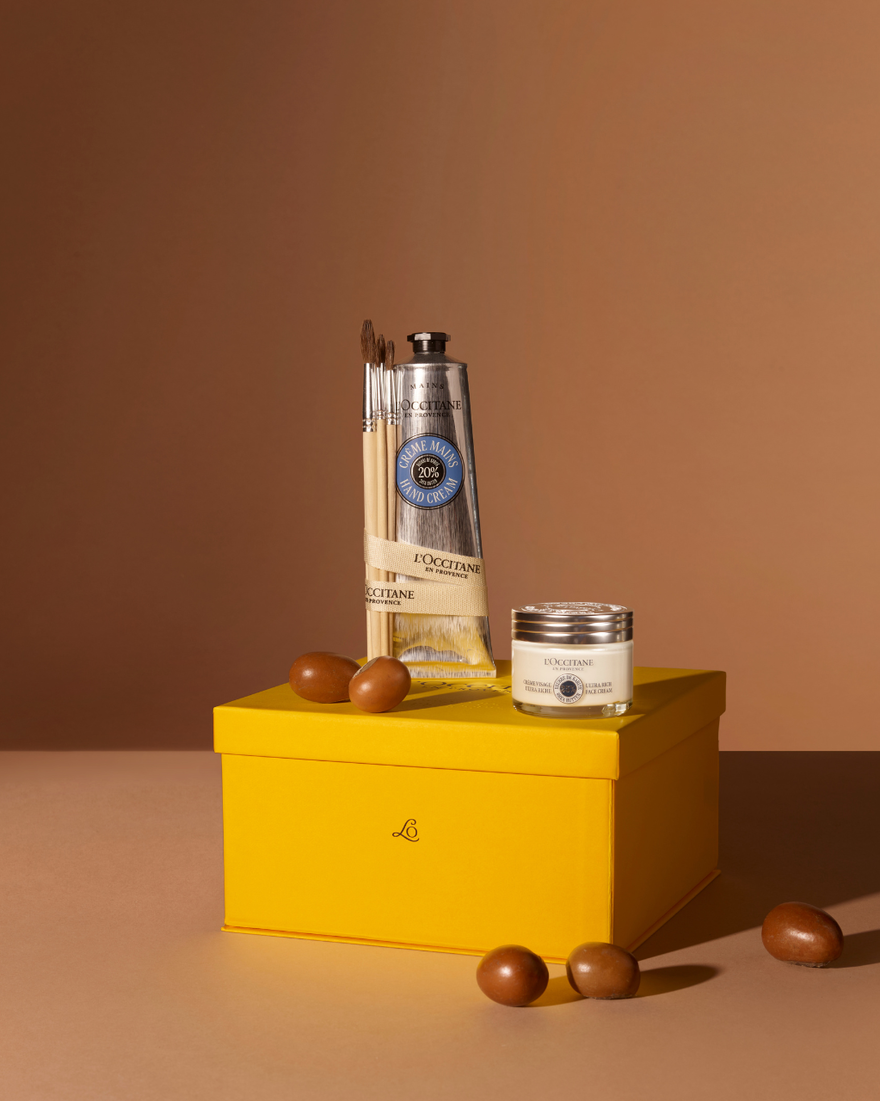 Coffret Visage & Mains Riche Karit&eacute;, RECT (3) | L&rsquo;Occitane en Provence